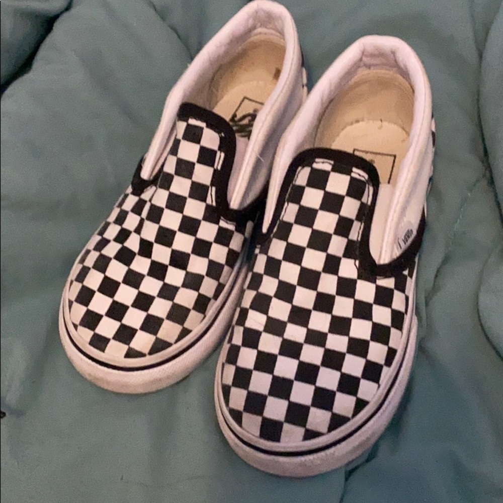 Toddler vans slip on size 10